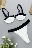 Stylish Bikini Set with Chic Straps