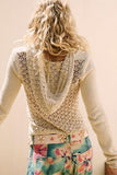 V-Neck Knit Sweater