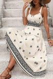 Elegant Print Cocktail Dress