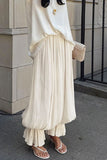 Elegant Wide-Leg Casual Pants