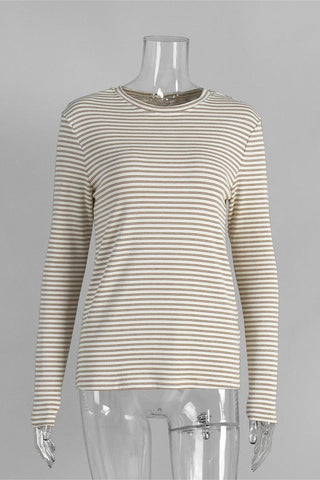Classic Striped Long Sleeve T-Shirt