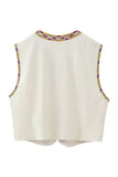 Floral Detail Vest