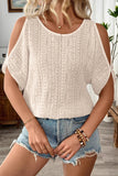Cold Shoulder Lace Top