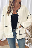 Button-Front Cardigan