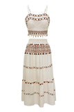 Patterned Skirt Set