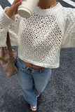 Open-Back Knit Sweater