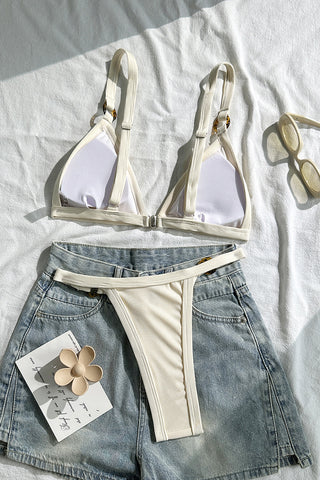 Chic Bikini Set with Adjustable Straps