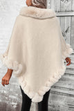 Cozy Sweater with Faux Fur Trim