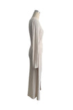 Elegant Long-Sleeve Asymmetrical Dress