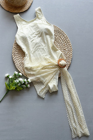 Stylish Crochet Two-Piece Set