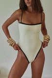 Strappy One-Piece Swimsuit