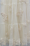 Elegant Floral-Lace Skirt