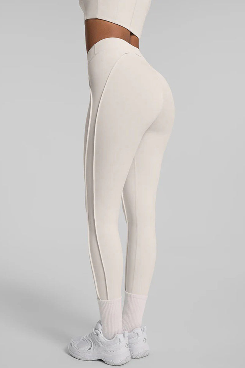 Sleek High-Waist Casual Leggings