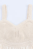 Crochet Bodice A-line Casual Dress