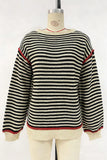 Striped Oversized Sweater