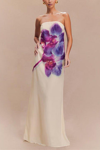 Floral Print Maxi Dress