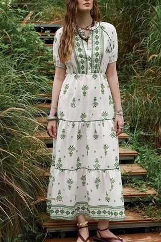 Floral Bohemian Sundress