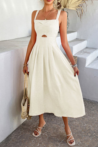 Sleeveless Cutout Sundress