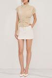 Chic Belted Tank Top