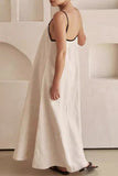 Sleeveless Maxi Casual Dress