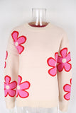 Floral Pattern Sweater