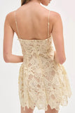 Lace Spaghetti Strap Dress