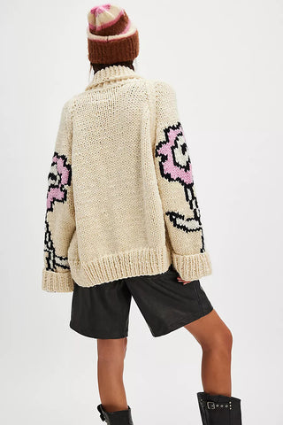 Cozy Button-Up Knit Cardigan