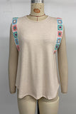 Boho-Style Sleeveless Tee