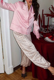 Polka Dot Casual Pants