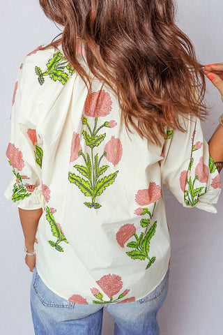 Floral Printed Blouse