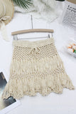 Crochet Tassel Mini Skirt