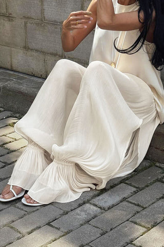 Effortless Wide-Leg Casual Pants