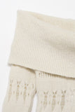 Off-Shoulder Knit Sweater