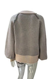 Textured Knit Pattern Sweater