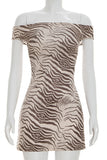 Off-Shoulder Mini Dress