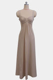 Draped Maxi Dress with Cut-Out Detail