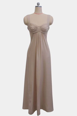 Draped Maxi Dress with Cut-Out Detail