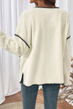 Button-Front Cardigan