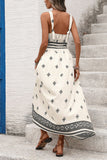 Elegant Print Cocktail Dress