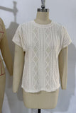 Patterned Short Sleeve T-Shirt