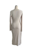 Elegant Long-Sleeve Asymmetrical Dress
