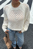 Open-Back Knit Sweater