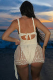 Elegant Bikini Set with Ruffle Accents