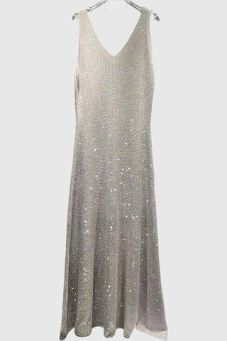 Sleeveless Sparkle Midi Dress