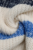 Striped V-Neck Sweater
