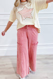 Star Pattern Casual T-Shirt