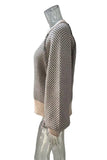 Textured Knit Pattern Sweater