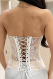 Elegant Lace Corset Top