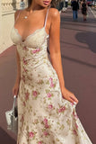 Floral A-Line Slip Dress