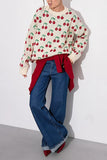 Cherry Pattern Sweater